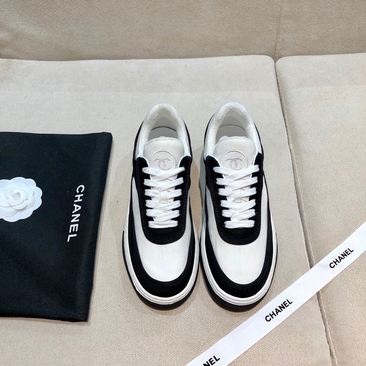 Chanel Woman Sneakers Back Logo Ss2022