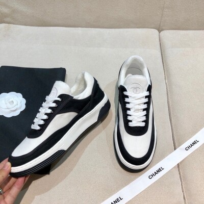 Chanel Woman Sneakers Back Logo Ss2022
