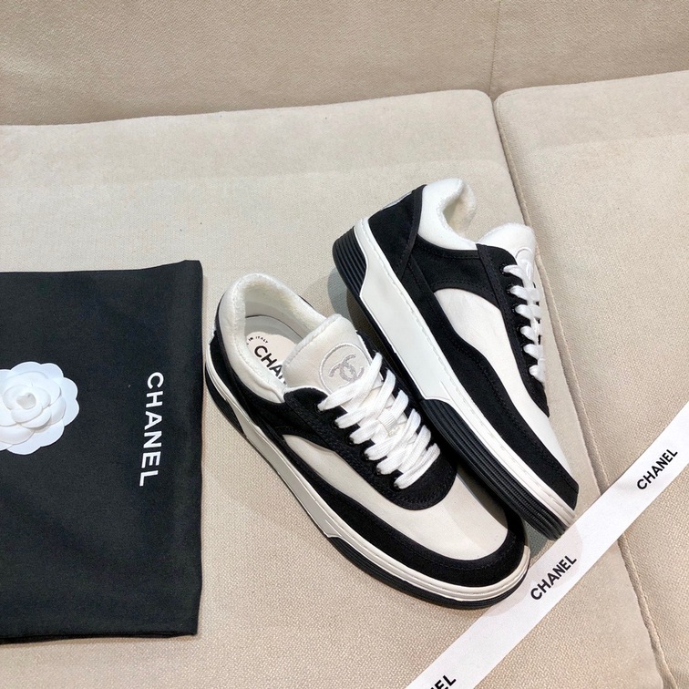Chanel Woman Sneakers Back Logo Ss2022