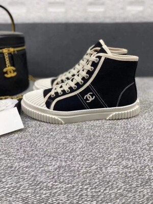 Chanel Woman Sneakers High Top Ss2022