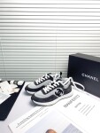 Woman Sneakers Chanel Black White Ss 2022