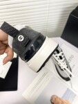 Woman Sneakers Chanel Black White Ss 2022