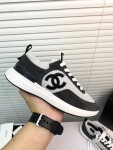 Woman Sneakers Chanel Black White Ss 2022