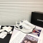 Woman Sneakers Chanel Black White Ss 2022