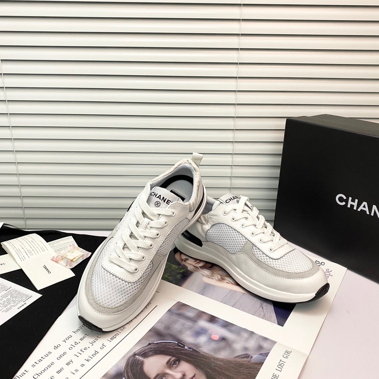 Woman Sneakers Chanel Black White Ss 2022