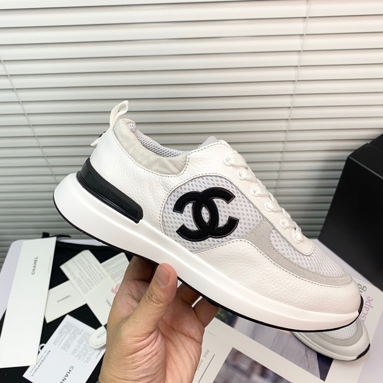Woman Sneakers Chanel Black White Ss 2022
