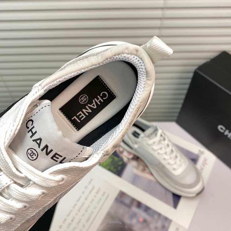 Woman Sneakers Chanel Black White Ss 2022