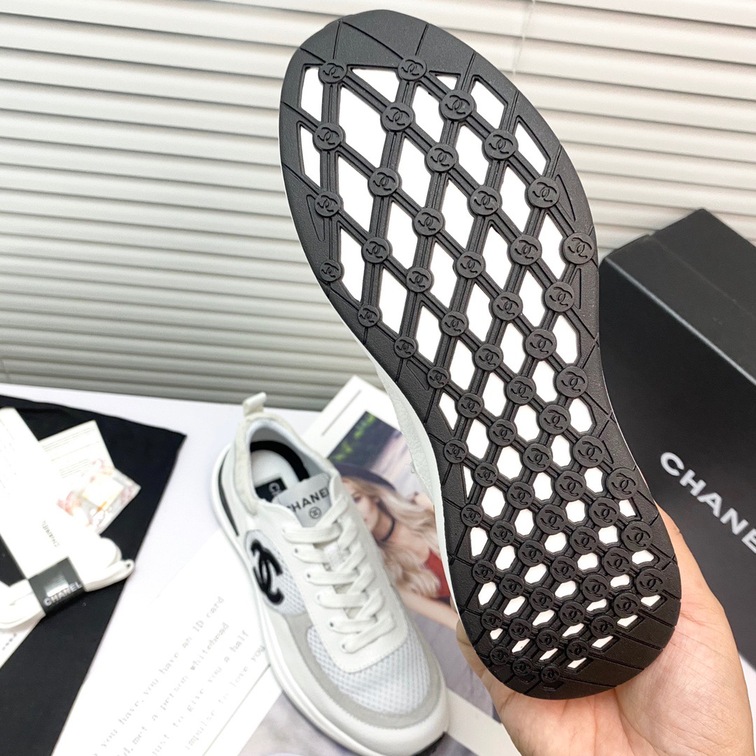 Woman Sneakers Chanel Black White Ss 2022