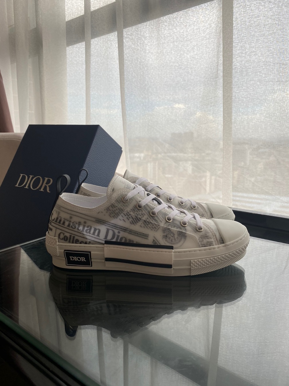 Dior B23 Newpapers Sneaker