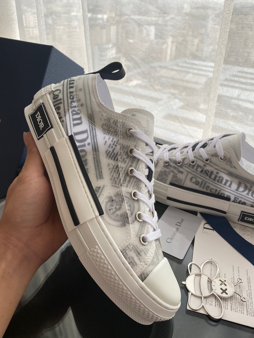 Dior B23 Newpapers Sneaker