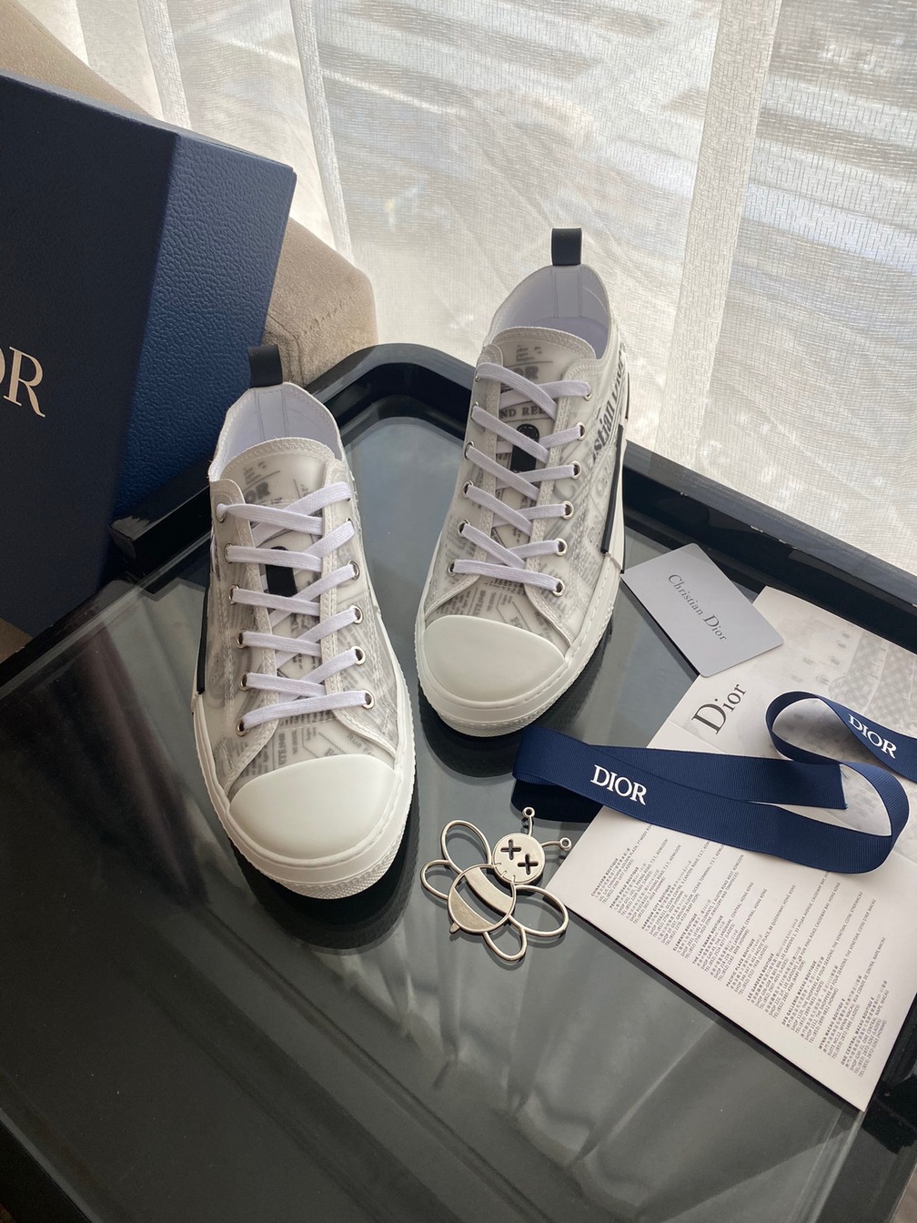 Dior B23 Newpapers Sneaker