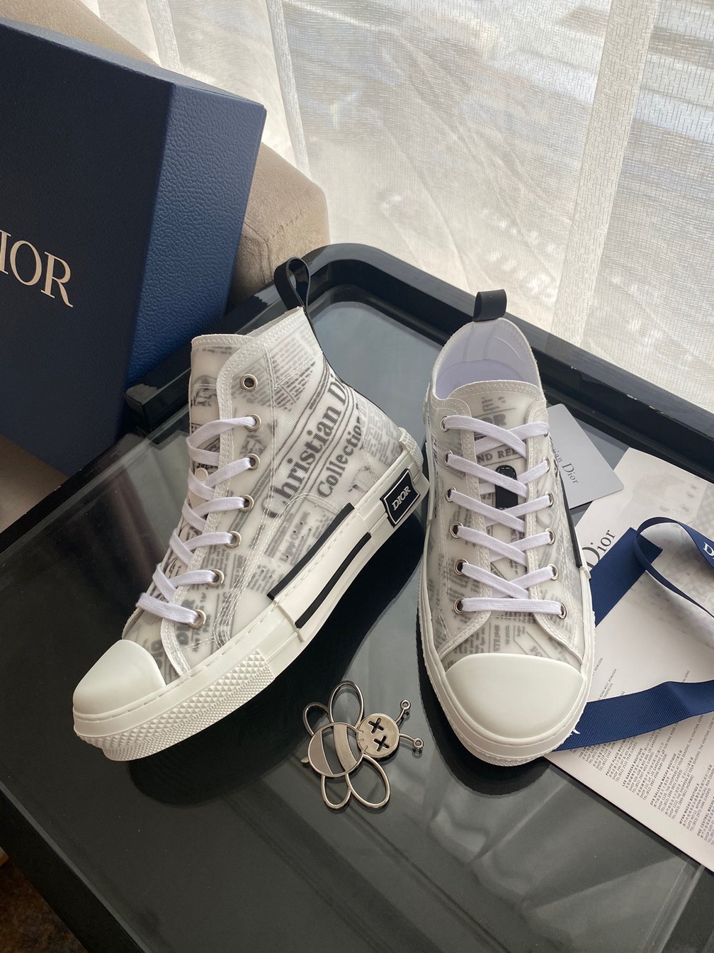 Dior B23 Newpapers Sneaker