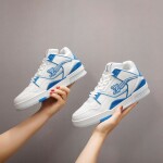 Lv Trainer Blue Sneakers