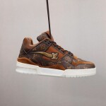 Lv Trainer Browne Wave Sneakers