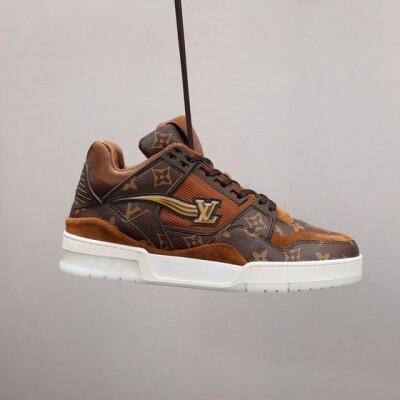 Lv Trainer Browne Wave Sneakers