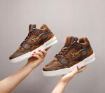 Lv Trainer Browne Wave Sneakers