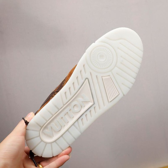 Lv Trainer Browne Wave Sneakers