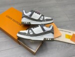Lv Trainer Gray Sneakers