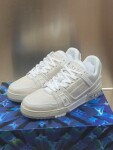 Lv Trainer Holo White Sneakers