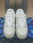 Lv Trainer Holo White Sneakers