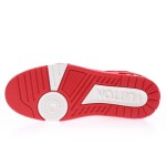 Lv Trainer Red Sneakers