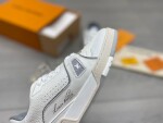 Lv Trainer Sneakers 54 Grey