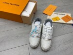 Lv Trainer Sneakers 54 Grey