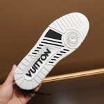 Lv Trainer Wave Black White Sneakers