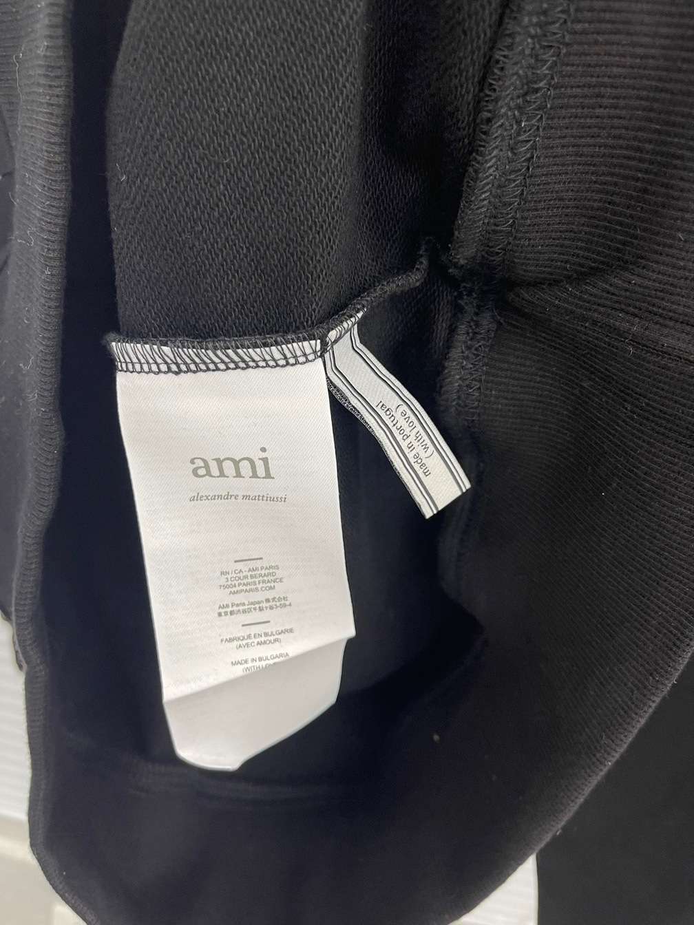 Hoodie Amiri Basic Small Logo Ss2022
