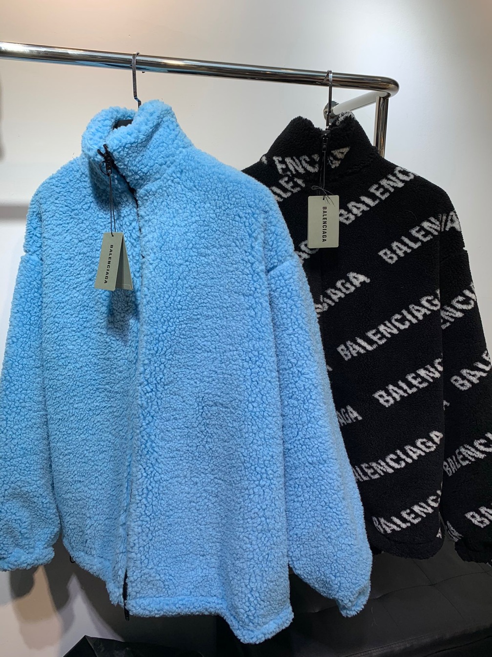 Jacket Fur Wool Logo Ss2022