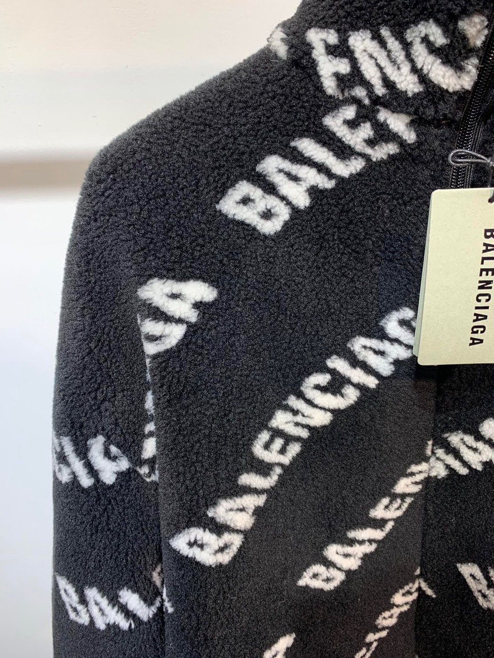 Jacket Fur Wool Logo Ss2022