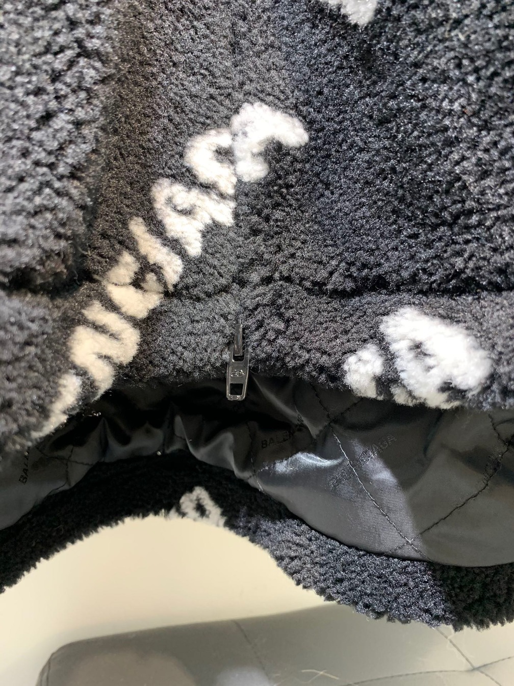 Jacket Fur Wool Logo Ss2022