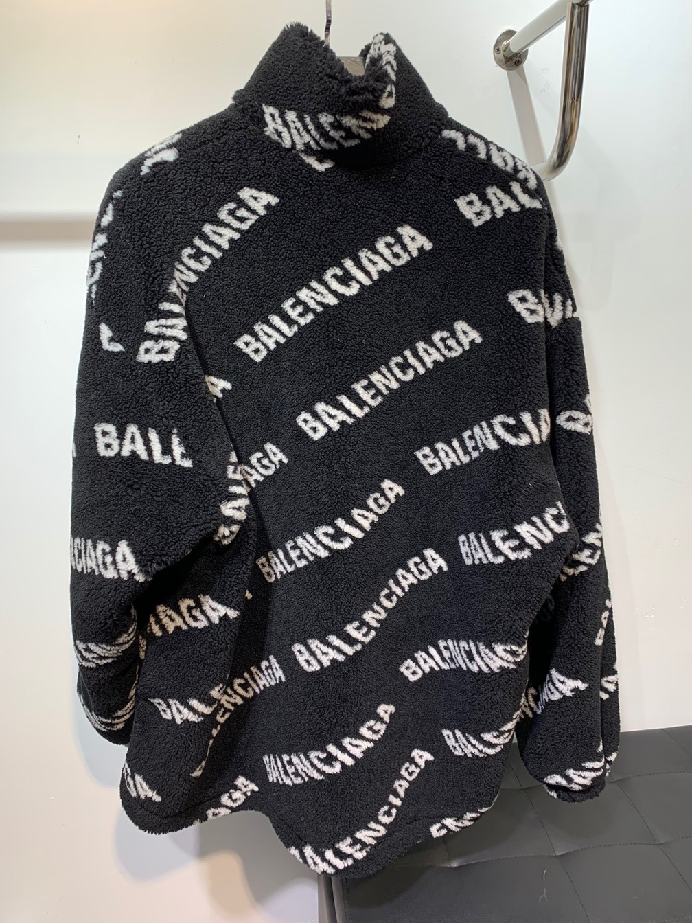 Jacket Fur Wool Logo Ss2022