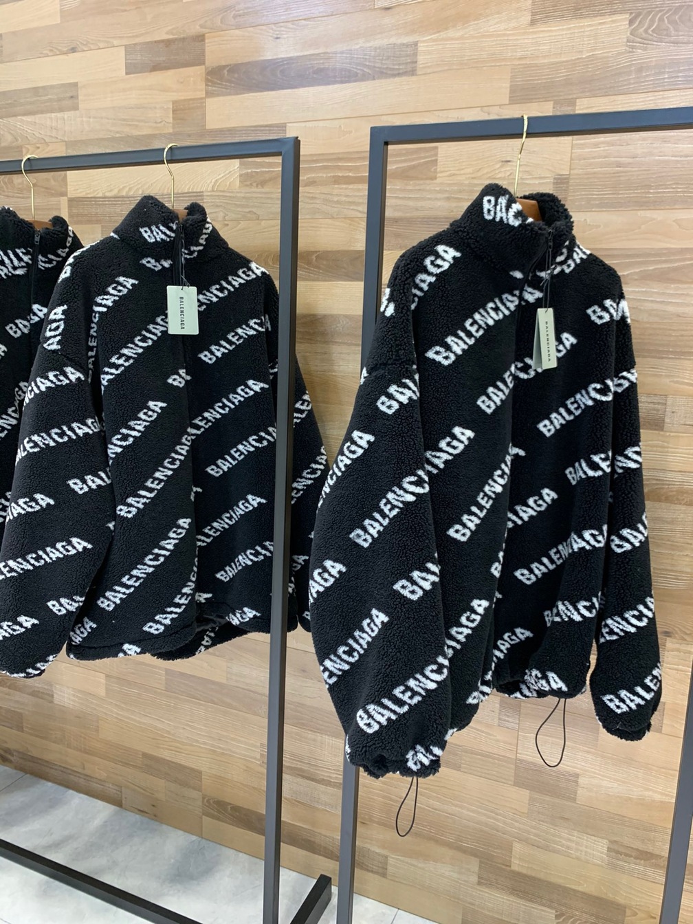 Jacket Fur Wool Logo Ss2022