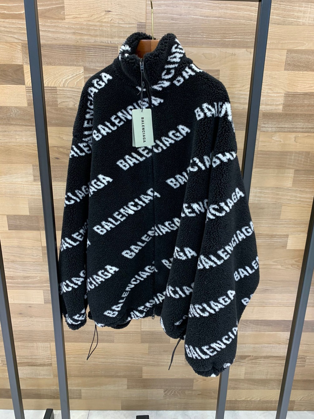 Jacket Fur Wool Logo Ss2022