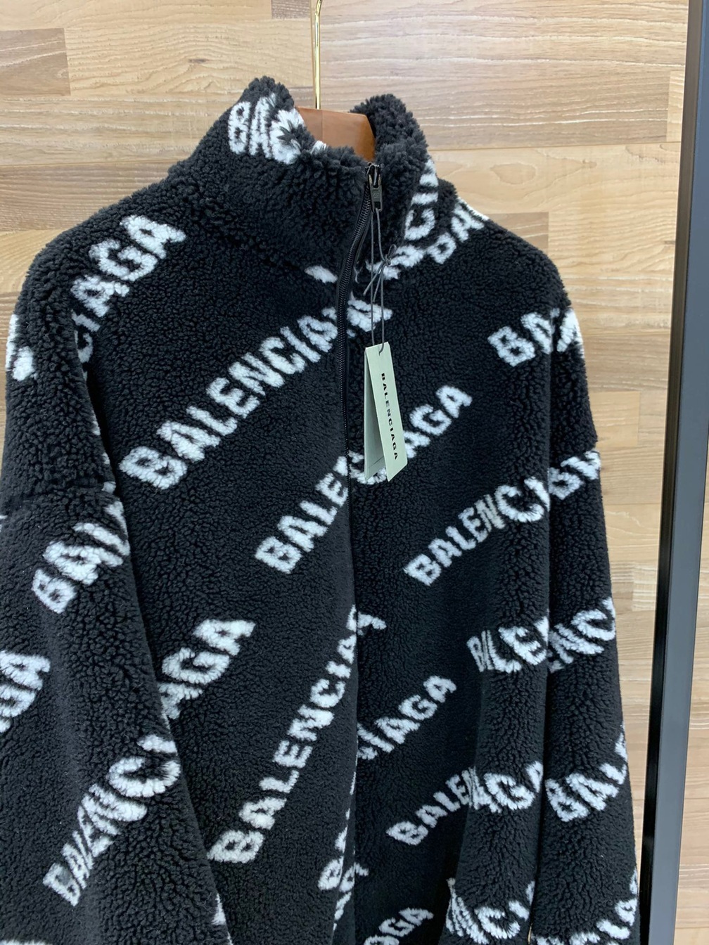 Jacket Fur Wool Logo Ss2022