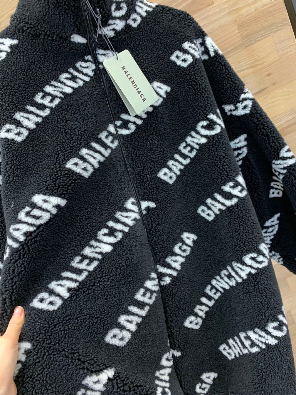 Jacket Fur Wool Logo Ss2022