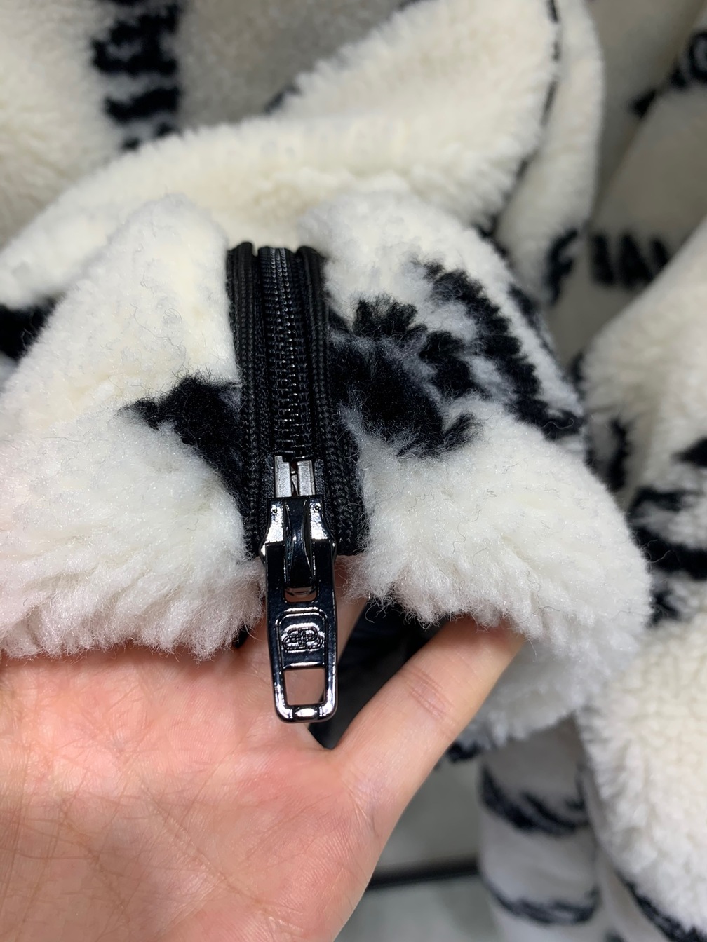 Jacket Fur Wool Logo Ss2022