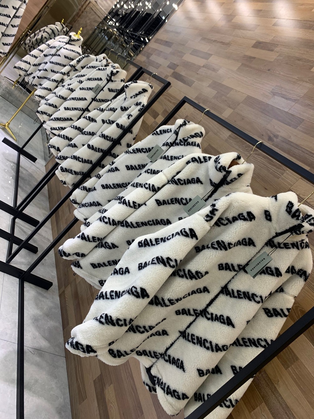 Jacket Fur Wool Logo Ss2022