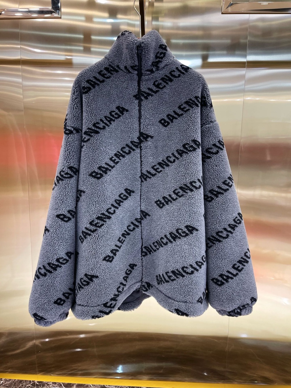 Jacket Fur Wool Logo Ss2022
