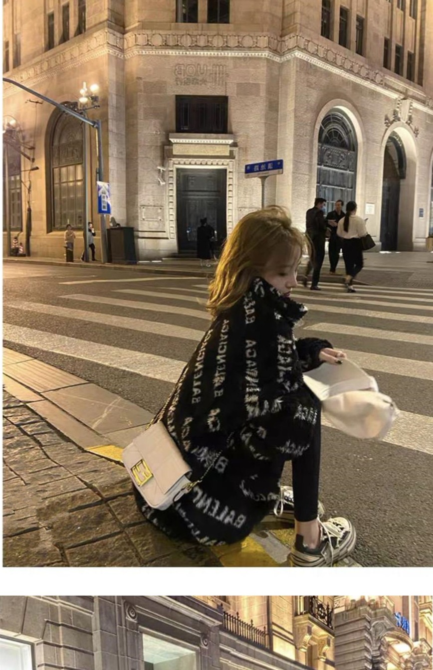 Jacket Fur Wool Logo Ss2022