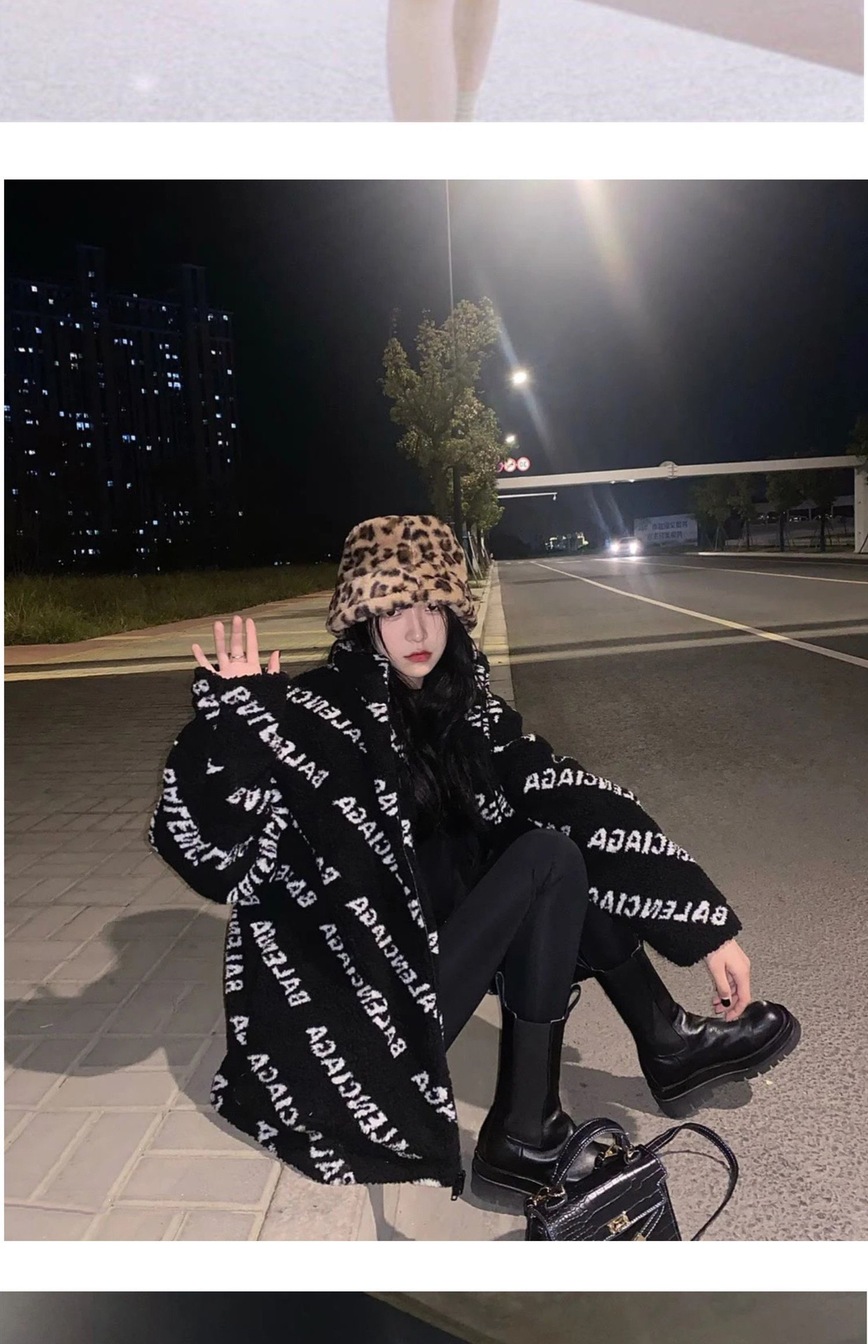 Jacket Fur Wool Logo Ss2022