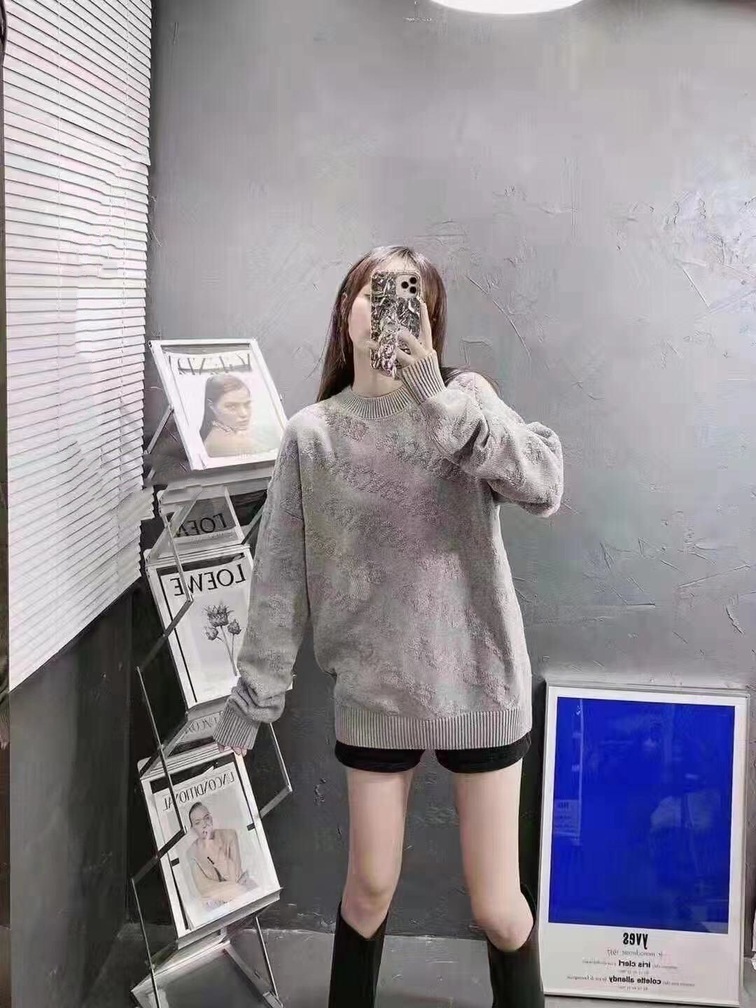 Sweaters Logo Balenciaga 3d Print Ss2022