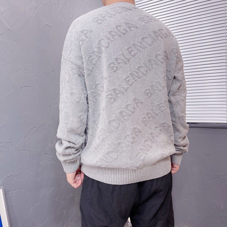 Sweaters Logo Balenciaga 3d Print Ss2022
