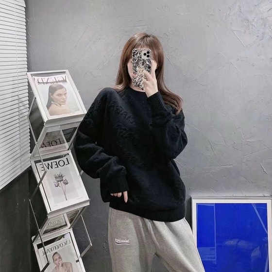 Sweaters Logo Balenciaga 3d Print Ss2022