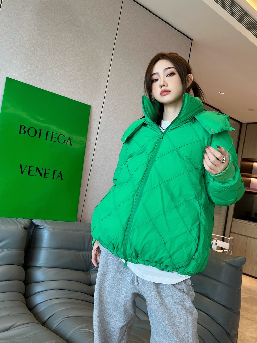 Puffer Bottega Neon Ss2022