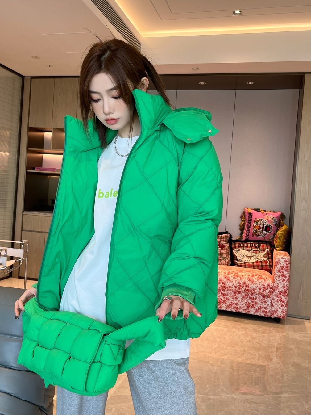 Puffer Bottega Neon Ss2022