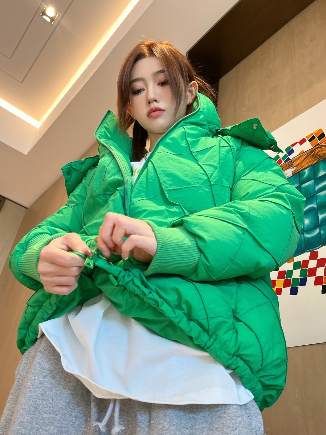 Puffer Bottega Neon Ss2022