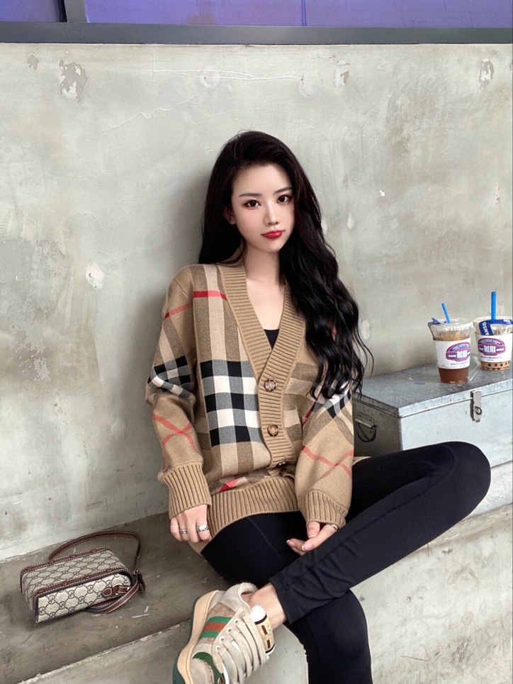 Cardigan Burberry Unisex Stripe Ss2022