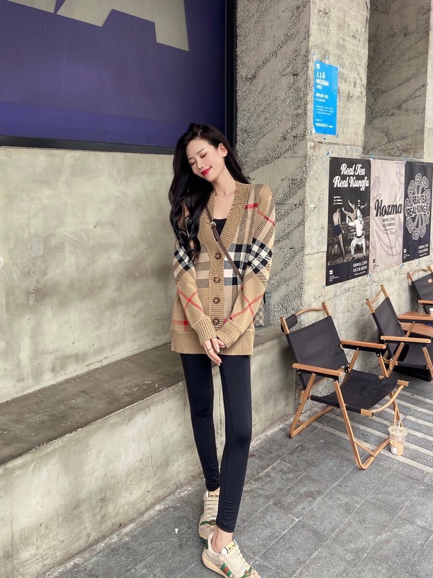 Cardigan Burberry Unisex Stripe Ss2022